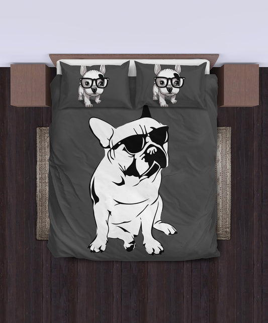 Melo - French Bulldog bed sheet - Frenchie Bulldog Shop