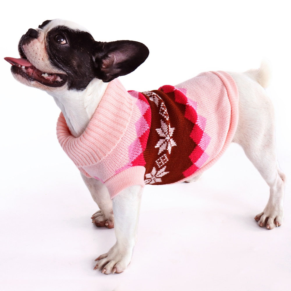Christmas Sweater for French Bulldog