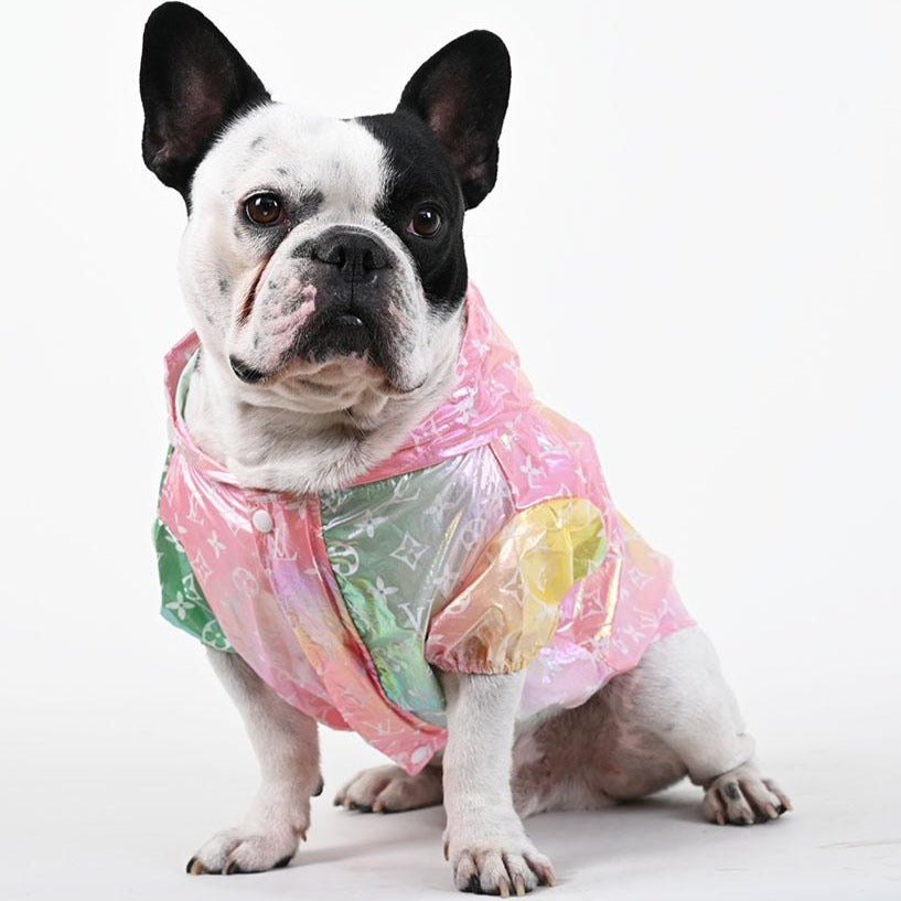 Luxury Waterproof Raincoat for French Bulldog (WJ05) - Frenchie Bulldog Shop