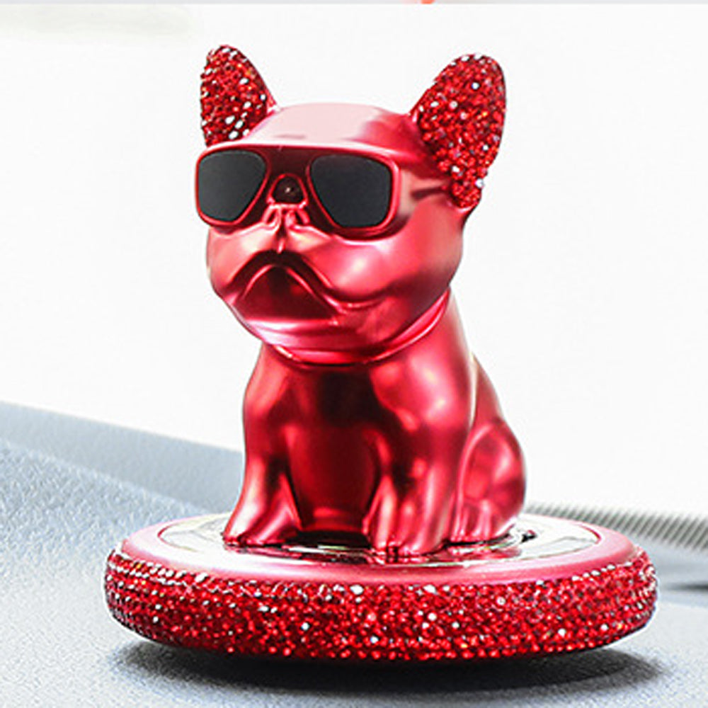 Innovative-French-Bulldog-Metal-Shake-Head-Purifier – Infuse-Fragrance-Seamlessly-Frenchie.shop