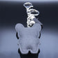 French Bulldog Crystal Tassel Keychain Bag Accessories - French Bulldog Shop