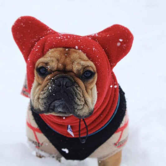 French Bulldog Soft Fleece Winter Hat - Frenchie Bulldog Shop