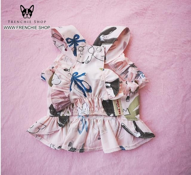 French Bulldog Summer Party Skirt