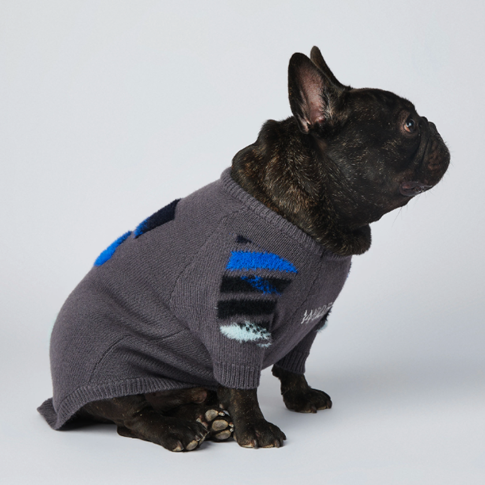 French bulldog Woof Winter Sweater