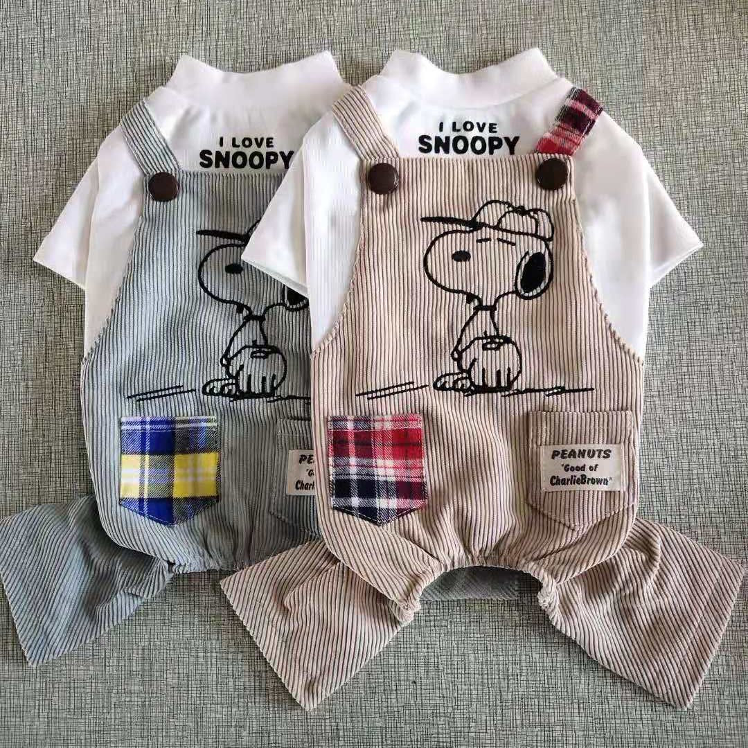 French Bulldog snoopy jumpsuit