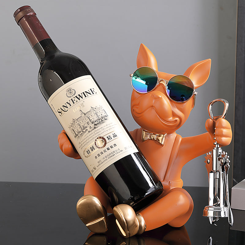 French bulldog Wine Opener Statue