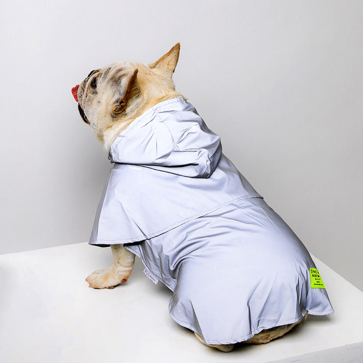 Reflective Frenchie Raincoat (WJ10)
