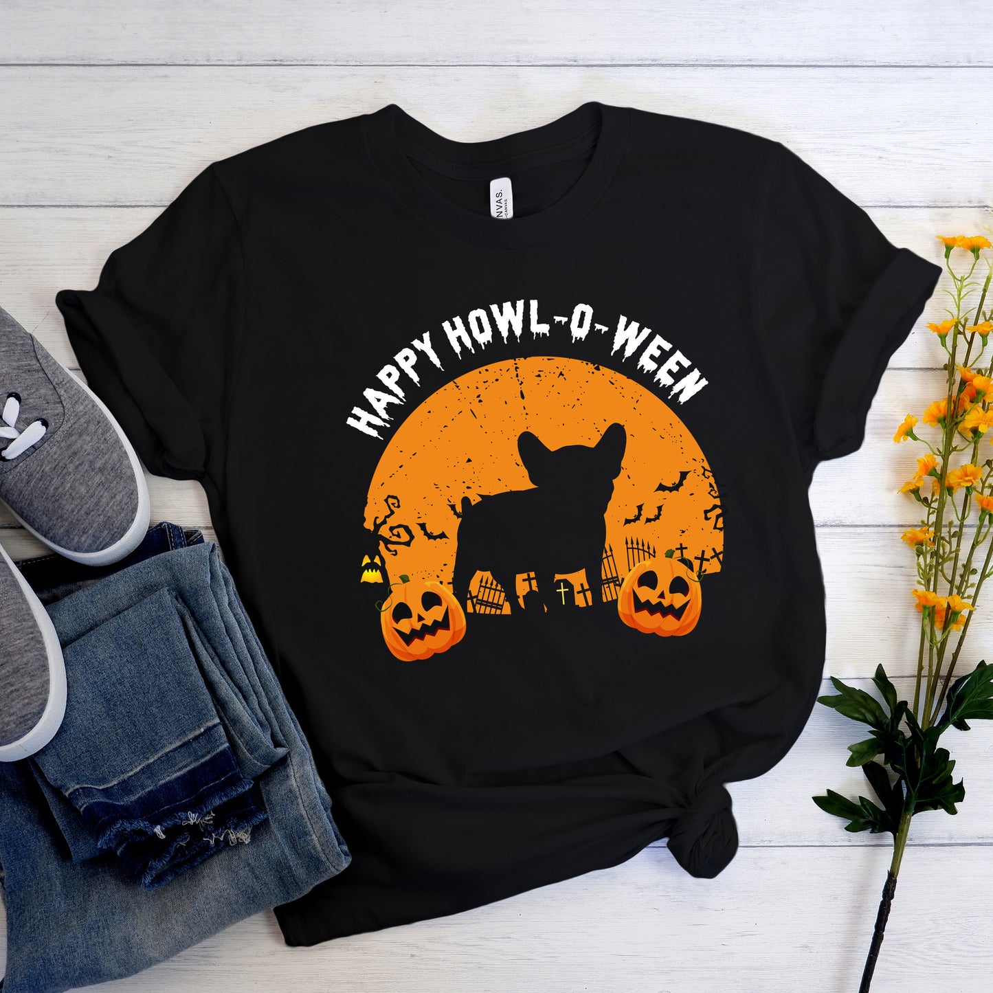 Frenchiedeck Halloween T-Shirt