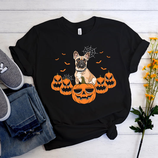 Frenchiegraph Halloween T-Shirt 
