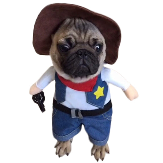'Im a Cowboy' Frenchie Halloween Costume
