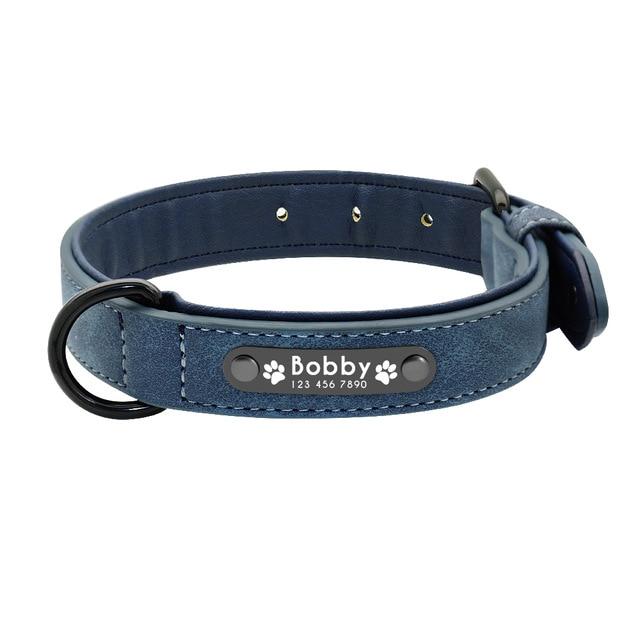 French Bulldog Collar – Name Number Engraved