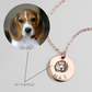 Custom pet Necklace - Frenchie Bulldog Shop