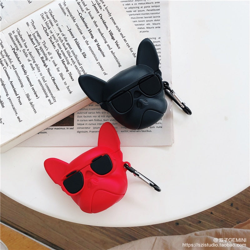 Silicone Frenchie AirPod Cover