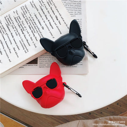 Silicone Frenchie AirPod Cover