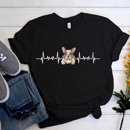 Frenchie Love - Short-Sleeve Unisex T-Shirt - Frenchie Bulldog Shop