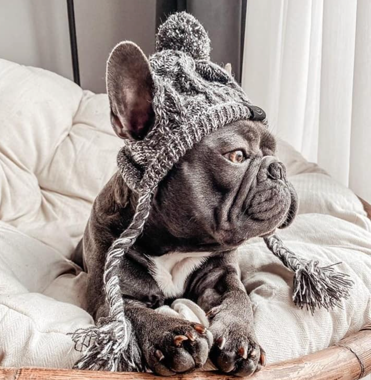 Windproof Woolen Winter Cap