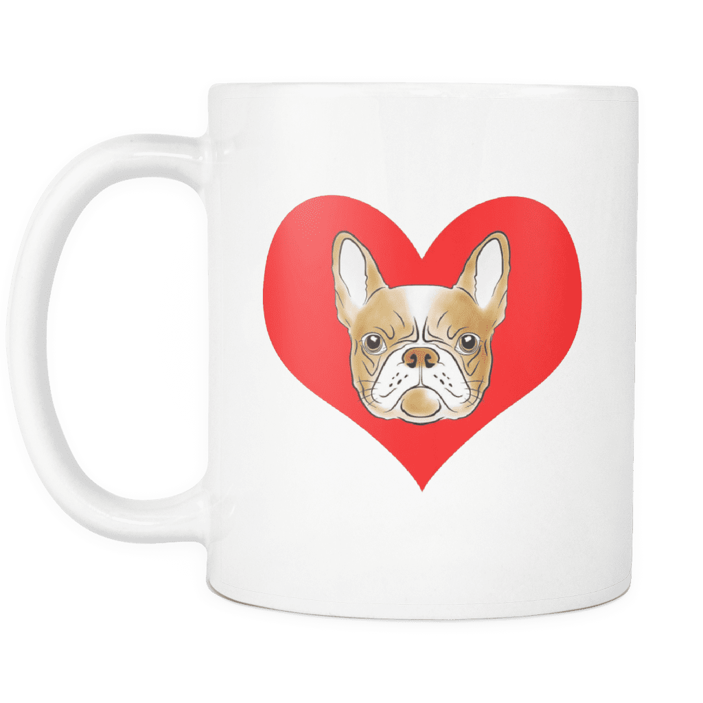 Frenchie Love - Mug - Frenchie Bulldog Shop