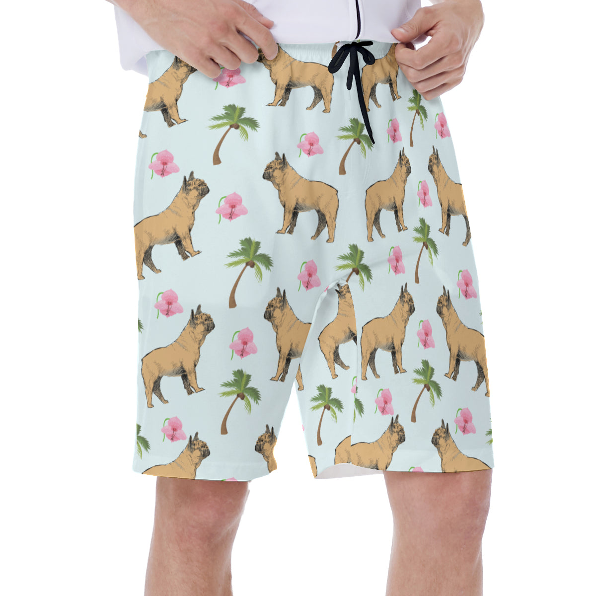 MAX - Men's Beach Shorts - Frenchie Bulldog Shop