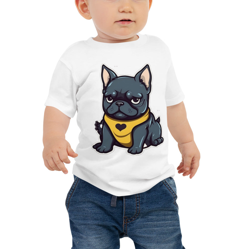 French Bulldog Baby T-Shirt - Adorable and Comfortable Apparel for Frenchie Fans