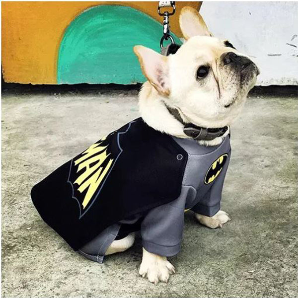 French Bulldog BatFrenchie Cosplay Clothes - Frenchie Bulldog Shop