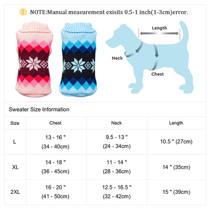 bulldog christmas sweater size