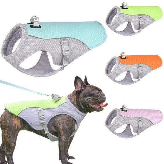 French Bulldog Summer Cooling Vest Heat Resistant Breathable Sun-proof - Frenchie Bulldog Shop
