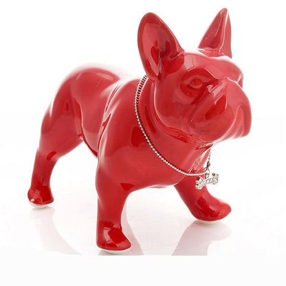 ceramic georgia bulldog statue
