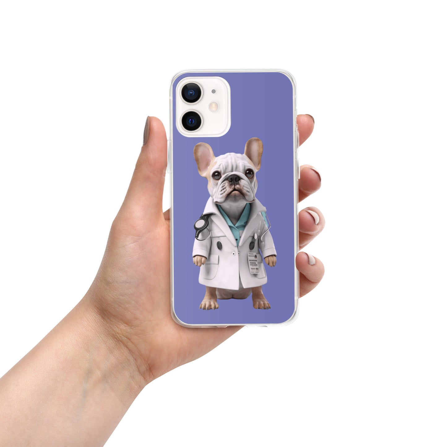 Frenchie the Doctor iPhone Case | Protective and Stylish