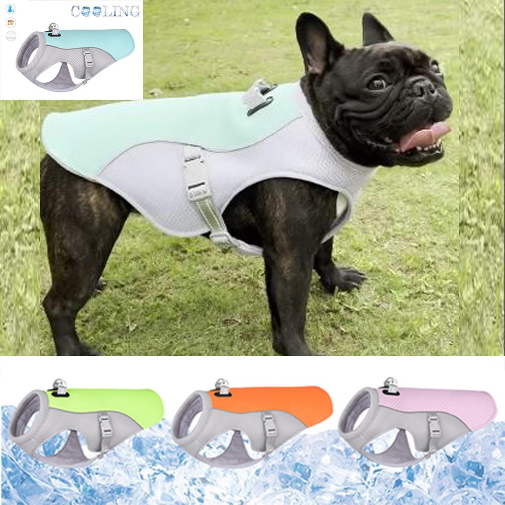 French Bulldog Summer Cooling Vest Heat Resistant Breathable Sun-proof - Frenchie Bulldog Shop