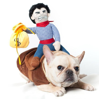 Cowboy Costume for French bulldog (WS222) - Frenchie Bulldog Shop