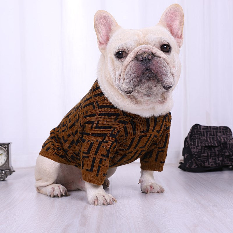 PENDI Sweater for French bulldog (WS64) - Frenchie Bulldog Shop