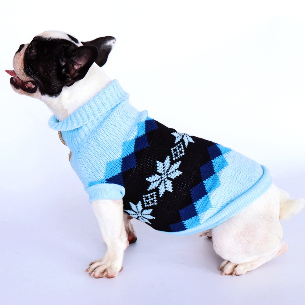 french bulldog christmas sweater