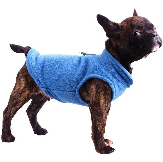 Fleece Vest French Bulldog Sweater - Frenchie Bulldog Shop