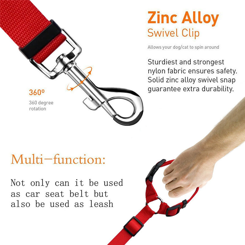frenchie dog car seat belt size detail