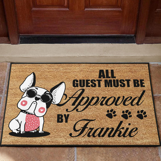 Must be Approved - Doormat - Frenchie Bulldog Shop
