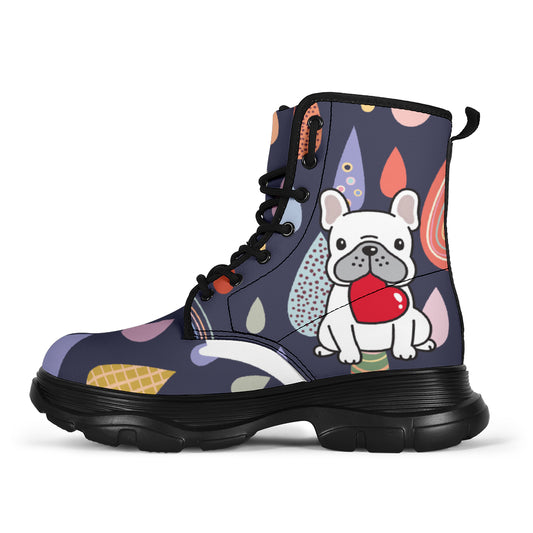 Shawn-Chunky boots - Frenchie Bulldog Shop