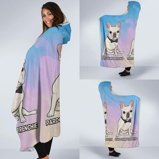 Milo - Hooded Blanket - Frenchie Bulldog Shop