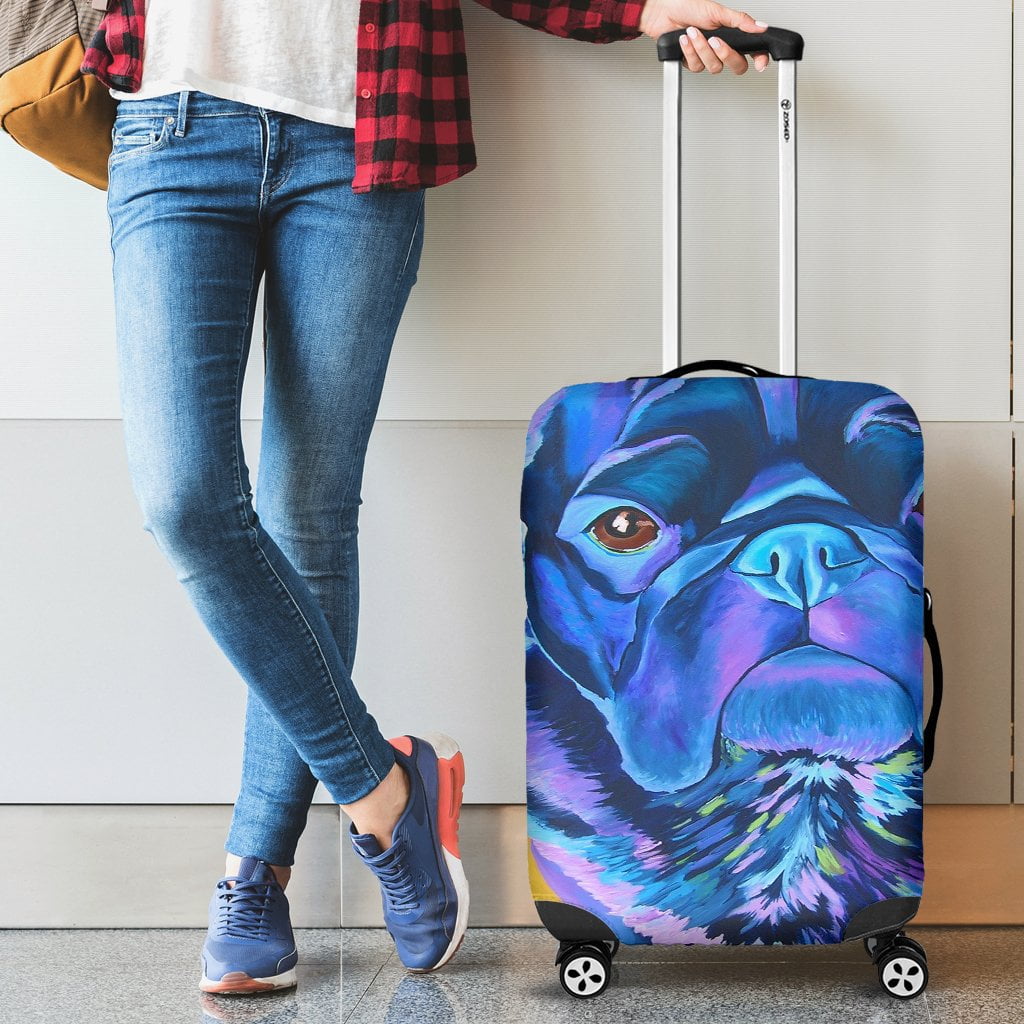 Pug Face - Luggage Covers - Frenchie Bulldog Shop