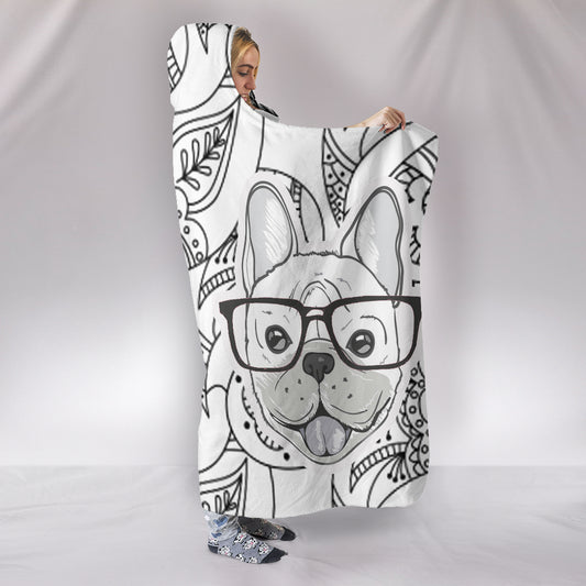 Max - Hooded Blanket - Frenchie Bulldog Shop