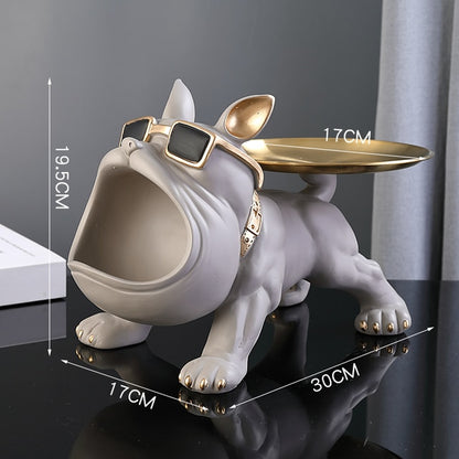 giant frenchie statue size