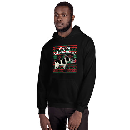 Merry Woofmas - Unisex Hoodie - frenchie Shop
