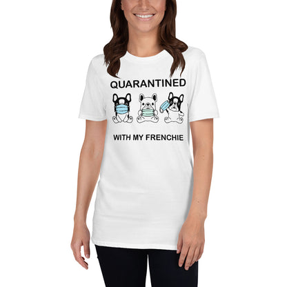 With My Frenchie - Short-Sleeve Unisex T-Shirt - Frenchie Bulldog Shop