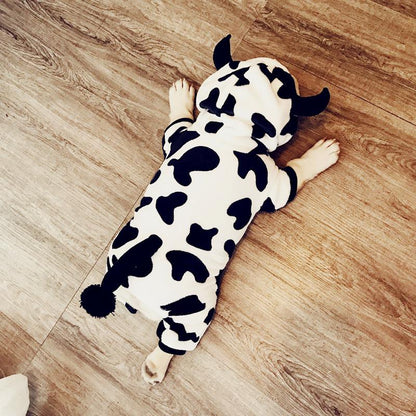 i'm a cow -  French Bulldog Jumpsuit - frenchie Shop