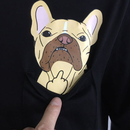 Frenchie Pocket Shit - Real Pocket - Frenchie Bulldog Shop