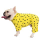 Letter Print Winter Clothes for French Bulldog (WS310) - Frenchie Bulldog Shop