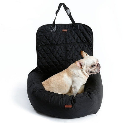 Safetify TM :  2 In 1 Pet Seat Cover and Bed