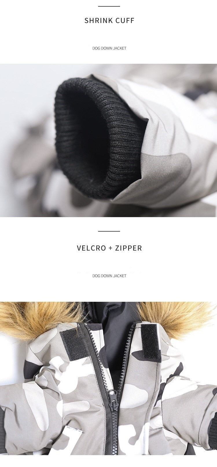 Snowsuit Winter Down Jacket for French Bulldog (WS300) - Frenchie Bulldog Shop