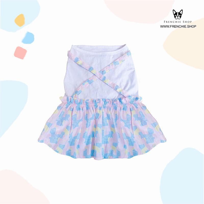 Frenchie Cute Skirt Summer Clothes (W304) - Frenchie Bulldog Shop