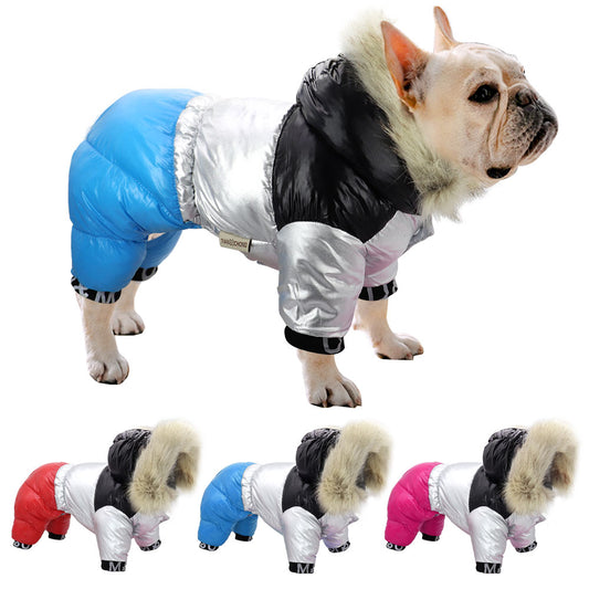 Warm Winter Jacket for French Bulldog (WS303) - Frenchie Bulldog Shop