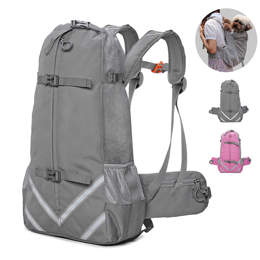 PackyPaw ™ : French Bulldog Carrier Adjustable Backpack (WJ320) - Frenchie Bulldog Shop